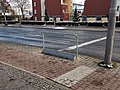 osmwiki:File:Cyclist leaning rail Berlin Neukölln Spätzstraße Buschkrugallee.jpg