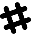 osmwiki:File:Font Awesome 5 brands slack-hash.svg