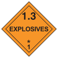 osmwiki:File:DOT hazmat class 1.3.svg