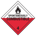 osmwiki:File:DOT hazmat class 4.2.svg