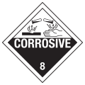 osmwiki:File:DOT hazmat class 8.svg