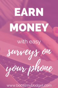 OnePulse app: earn easy money answering fun, quick surveys on your smartphone! Click through to my review to see how much I earned in 10 days.