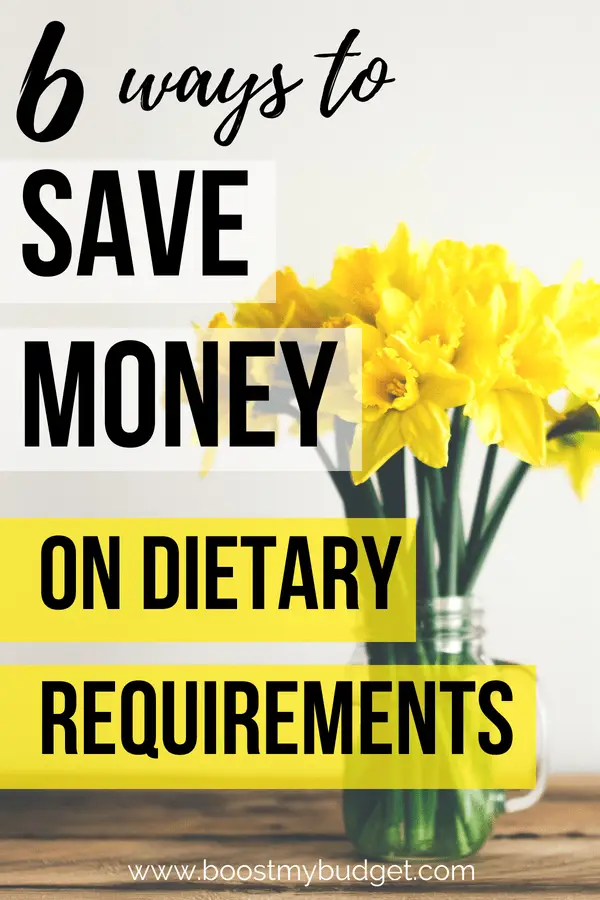 When you have dietary requirements such as a vegan diet or gluten intolerance, it can be hard to stick to your budget. This post has lots of money saving tips and tricks to help you save money on your special diet.