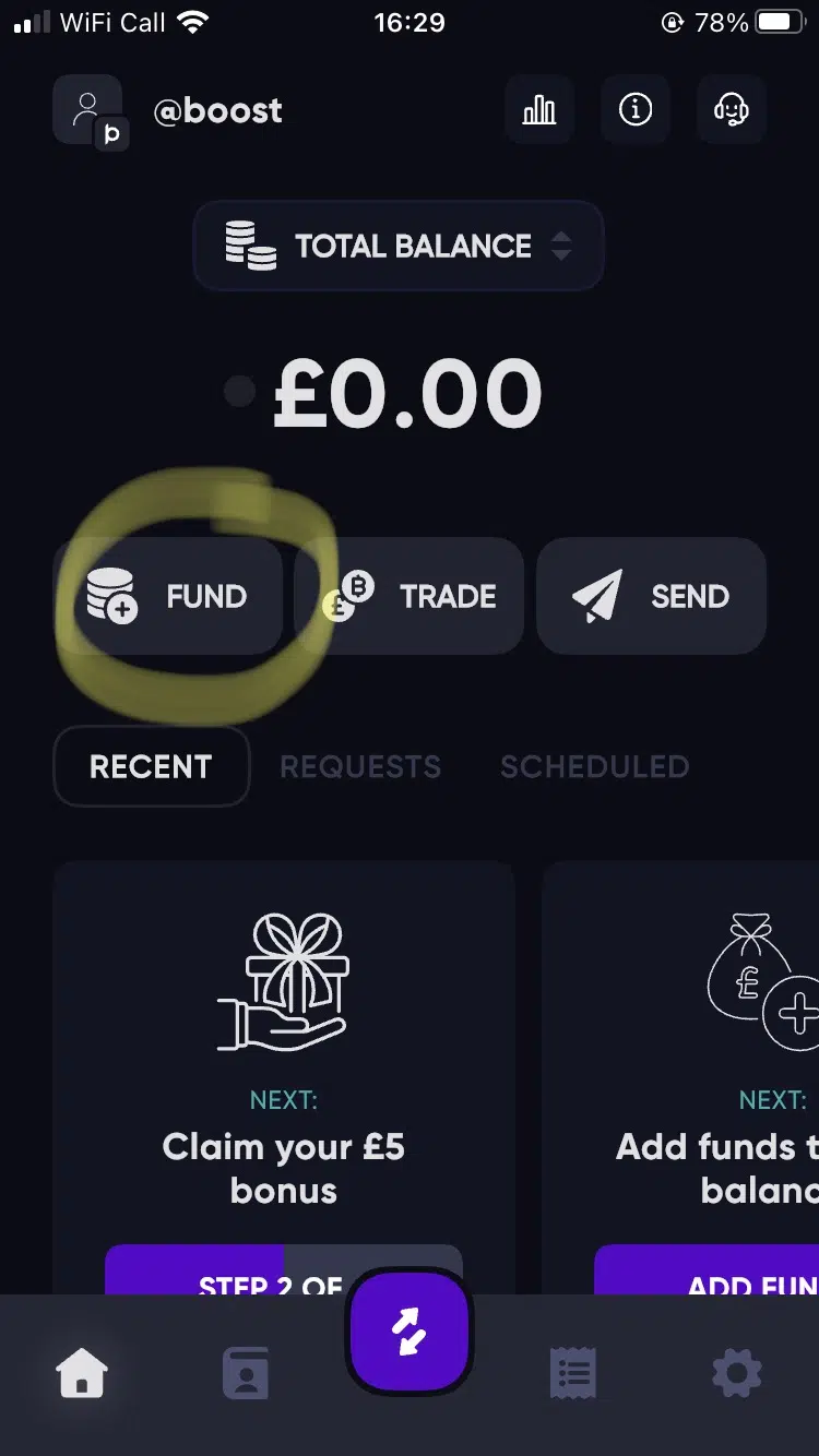 bottlepay app screenshot