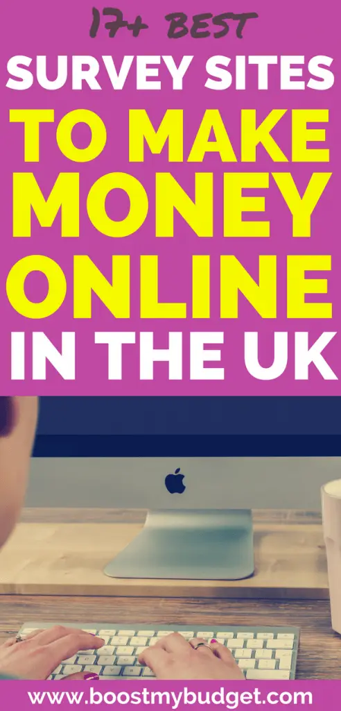 I love survey sites! Definitely one of the easiest ways to make money online FAST. All these sites work in the UK and they are a great source of extra cash! Sign up for the top 3 on this list if nothing else!