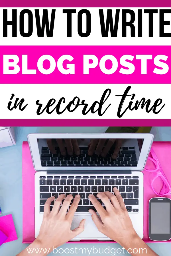 Whether you're a blogger or a freelance writer, you need to learn how to write more articles - and faster! The faster you can write, the more you get done, and the more money you can make :) Here are 5 productivity hacks I use to write fast and get more done with limited time.