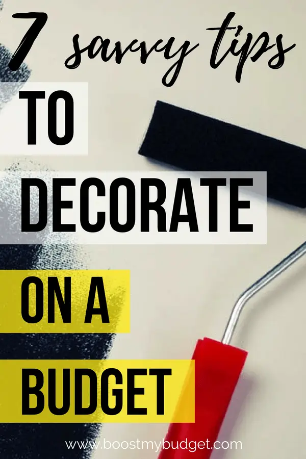 7 smart budget decorating ideas for the home! Looking for frugal hacks to renovate your apartment on a budget? Click over and see how much you could save!