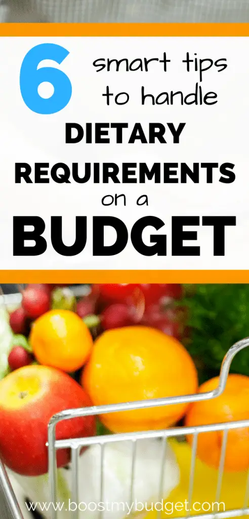 How to save money on food with dietary requirements - if you're vegetarian, vegan, have allergies, lactose or gluten intolerance, you know finding cheap and healthy food can be a nightmare. These tips and tricks will teach you how to save money on specialist food!