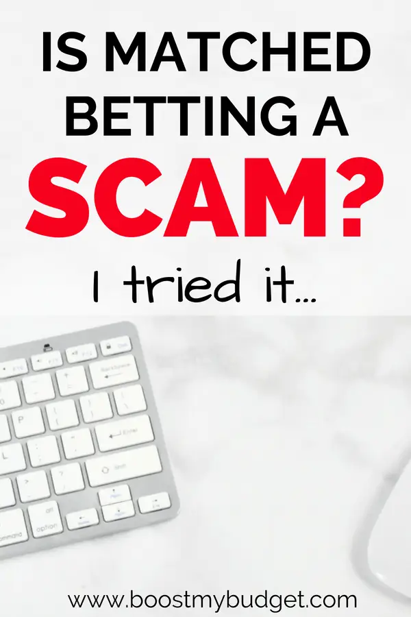 Maybe you've heard about matched betting as a good way to make money online, but is it a scam? Tax free, risk free extra cash seems too good to be true... I tried it for one month. Click through to see how much I made!