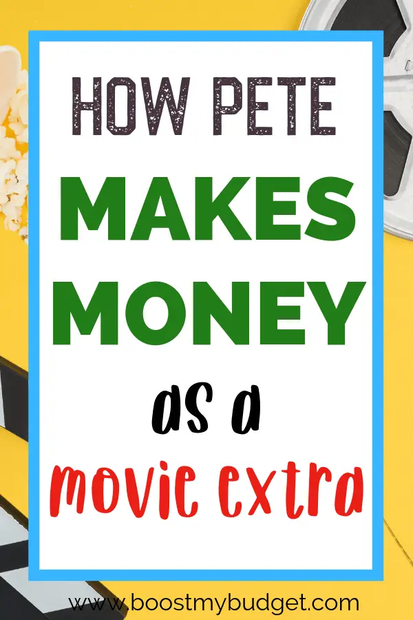 Looking for side hustle ideas? How about working as a movie extra? In this interview, Pete shares how he got his first job as a film extra and how much money he makes with his side hustle!