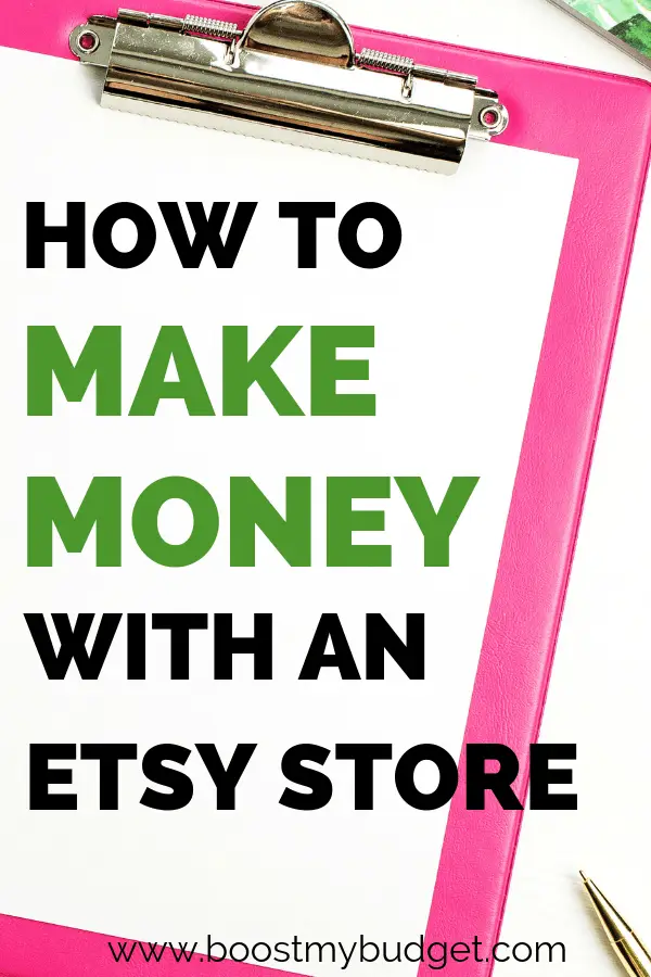 How to make money with an Etsy shop! This crafter makes money online with her homemade crafts each month. Find out how you can do the same - it's the perfect home business idea for female entrepreneurs!