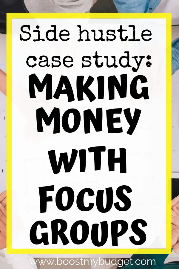 Are you looking for ways to make extra money in the UK? Have you heard about focus groups - they pay upwards of £50 an hour!! If you're looking for side hustle ideas this is one to consider. Click through for a list of companies to sign up with.