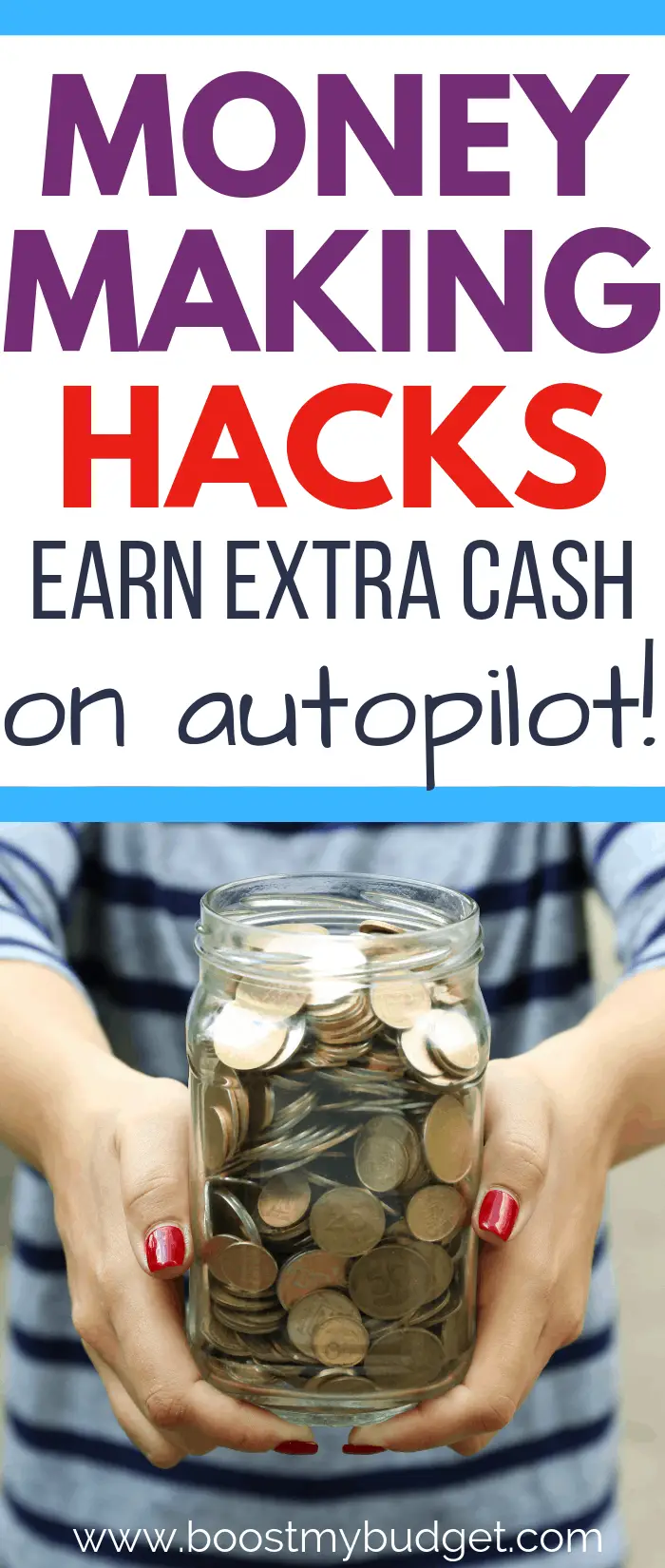 How to make money on autopilot! With these 5 clever money making hacks, you'll make extra cash without even noticing. Click through to find out how!