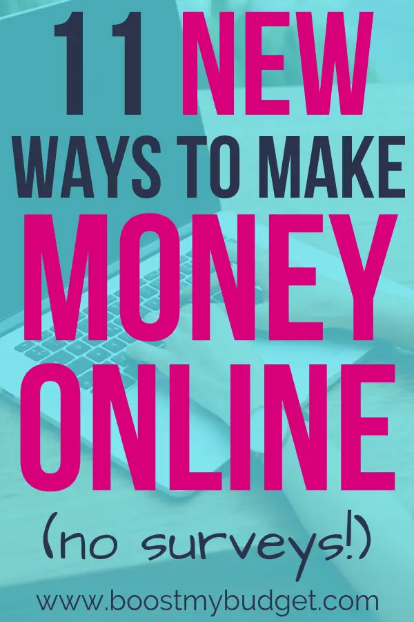 NEW ways to make money online! Are you tired of seeing the same old recommendations for making money with surveys or blogging? Here are 11 brand new ideas you probably haven't heard of before! Click through to read!