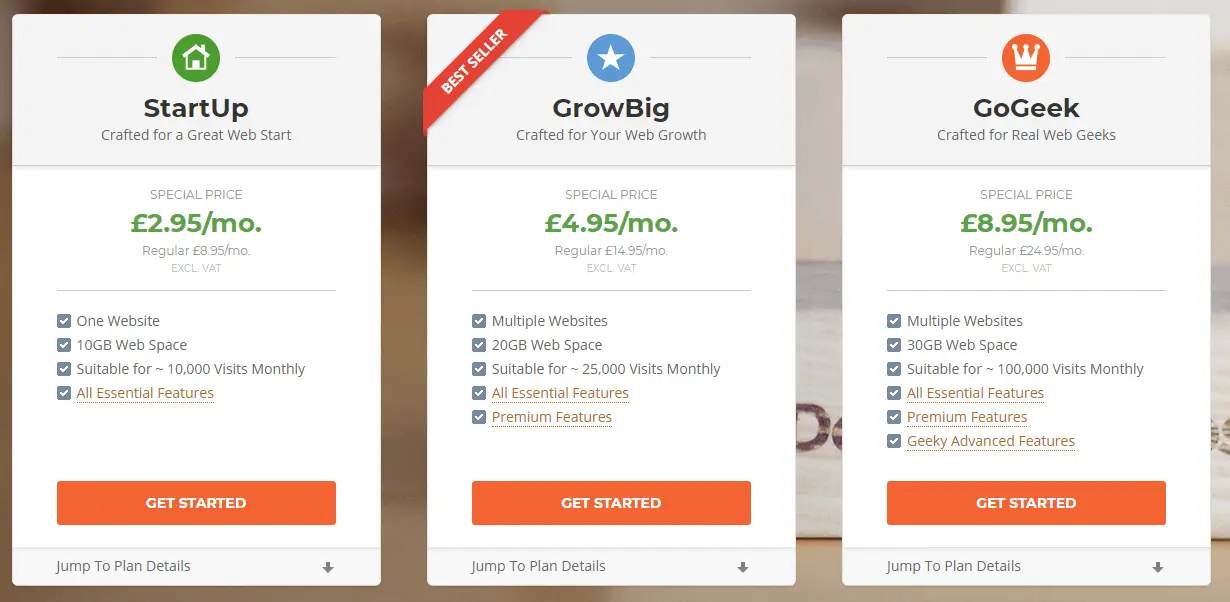 siteground pricing