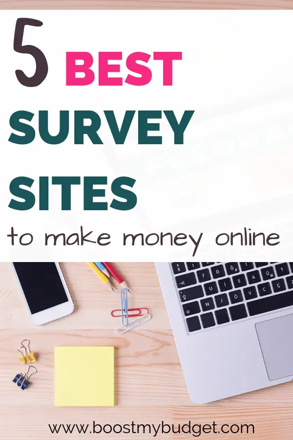 top sites to take surveys for money in 2019 - not all survey sites are equal so save yourself some time and make more money by focusing on these top paying sites!