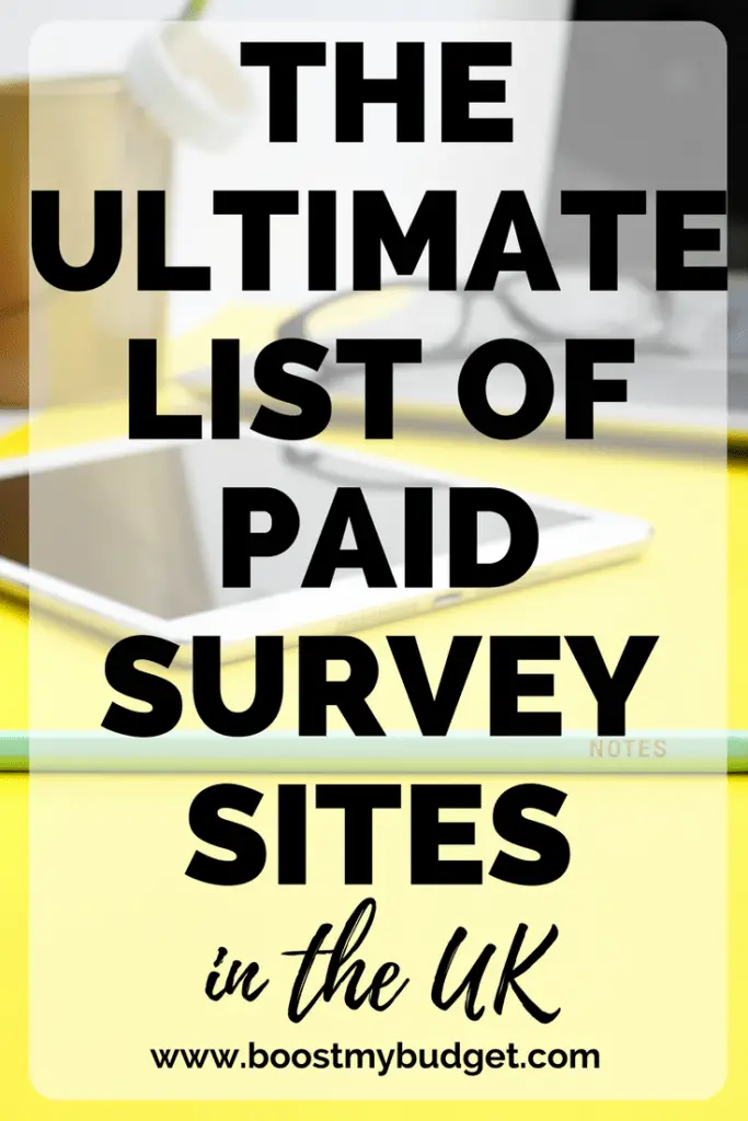 Looking for a way to make extra money from home? This ultimate list of UK paid survey sites has all the sites you NEED to sign up to to get started. Over 20 sites, highly recommended that will actually pay you.