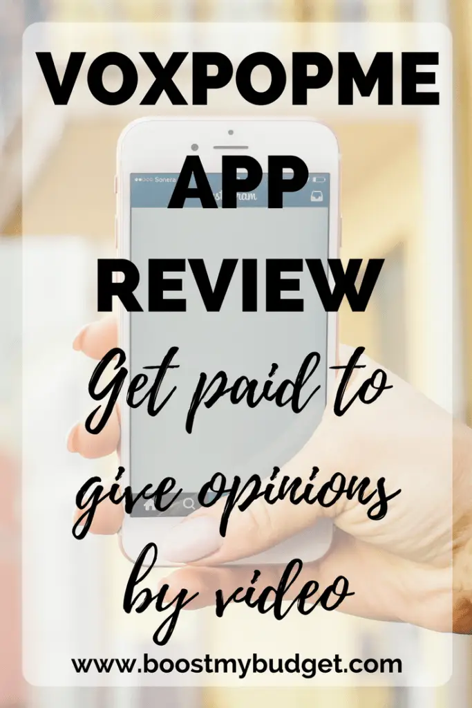 VoxPopMe review: a new app that PAYS you to record short video opinions on different brands. Can you make easy money from home with VoxPopMe? Find out here!