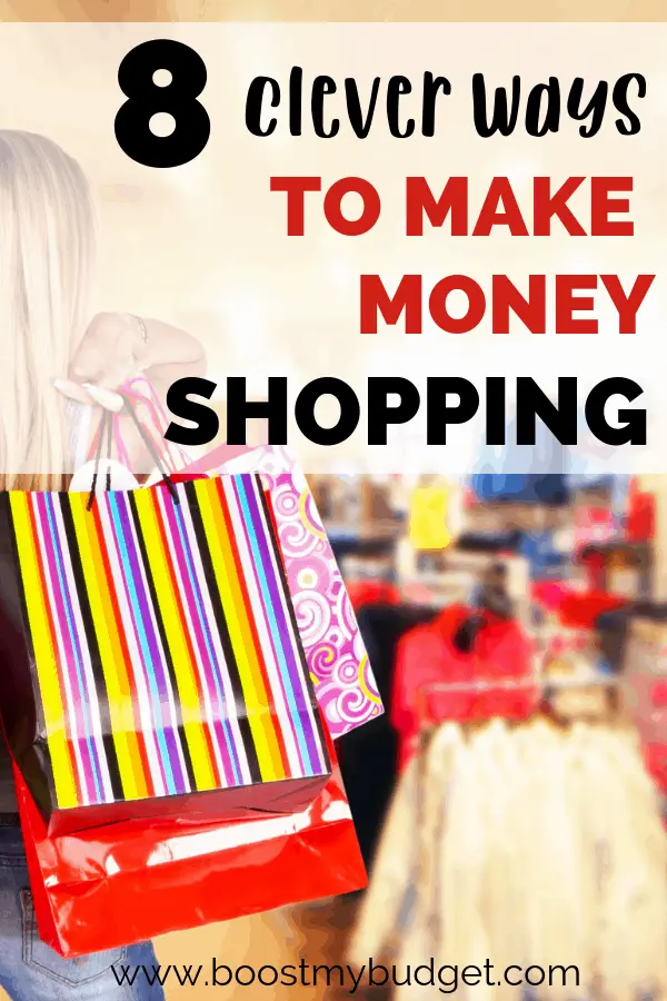 Looking for a fun new way to make extra cash? Check out these 8 simple ways to make money shopping! Yes, no lie, you can get paid to shop - whether that's online or a day out in your local shopping centre. Click through to find out how!