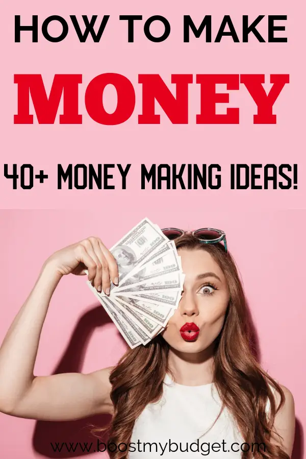 Are you looking for money making ideas? I have over 40 awesome resources in this round up of ways to make more money! Your next side hustle is waiting!