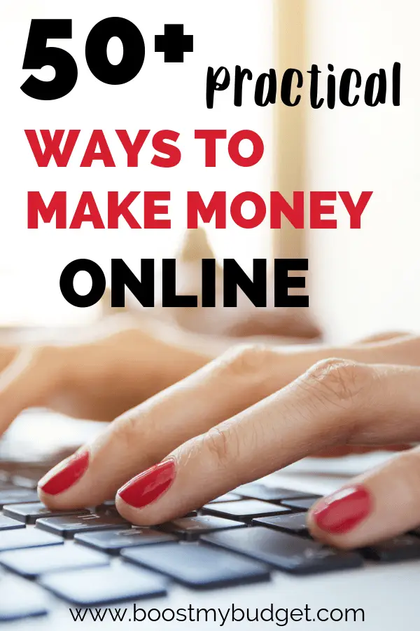 Over 50 practical and easy ways to make money online! Start making more money today!