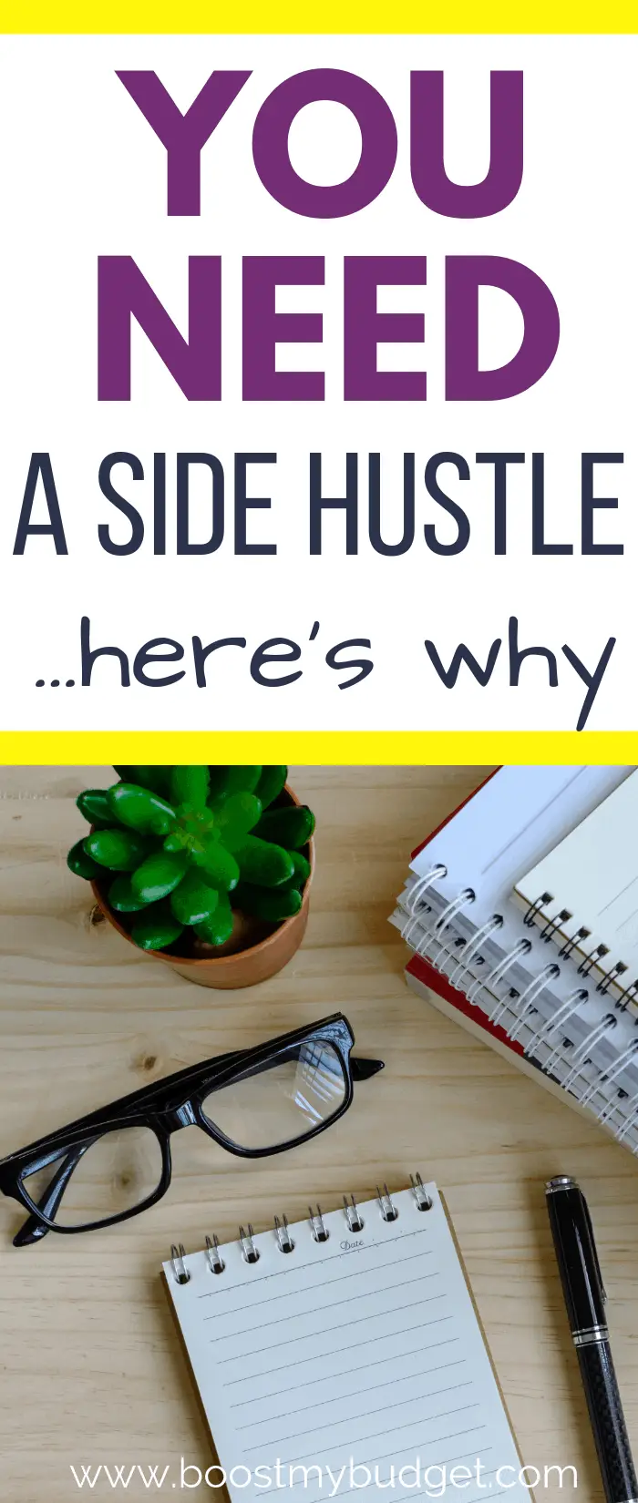 Thinking about starting a side hustle? You should be! Here's why a side hustle is essential, plus lots of ideas to get you started earning extra cash.